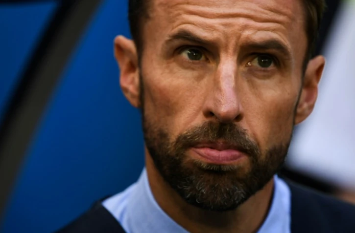 Le sélectionneur anglais Gareth Southgate au Mondial-2018