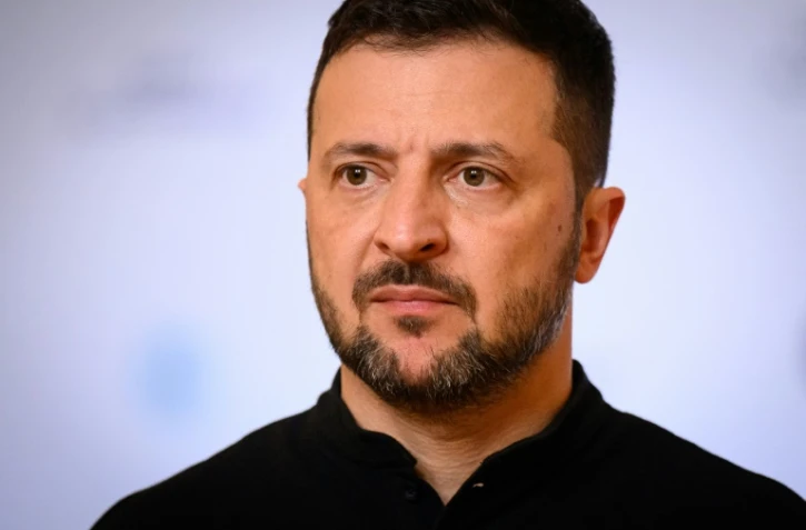 Le président ukrainien Volodymyr Zelensky le 11 septembre 2024 à Kiev