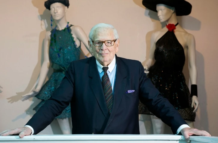 Le couturier français Pierre Cardin, le 4 novembre 2014 à Paris