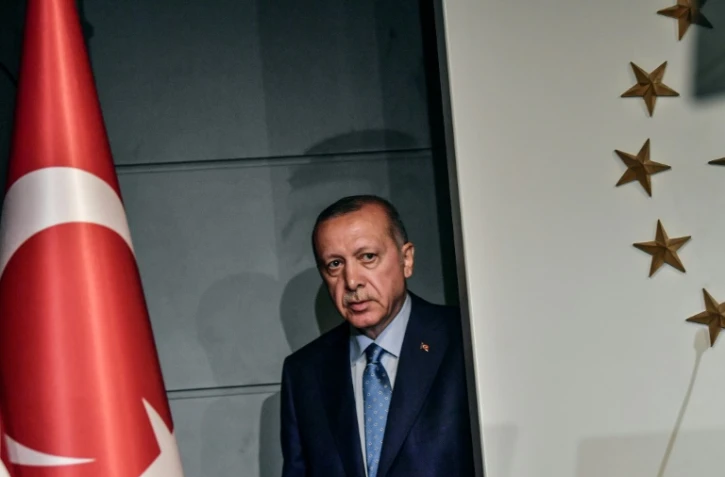 Le président turc, Recep Tayyip Erdogan, le 24 juin 2018 à Istanbul