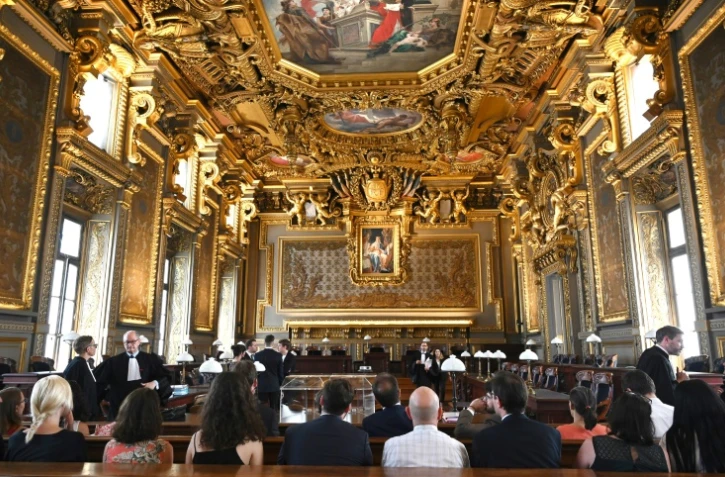 La Cour de cassation Ă Paris le 24 juin 2019 avant une audience d'appel sur le cas de Vincent Lambert