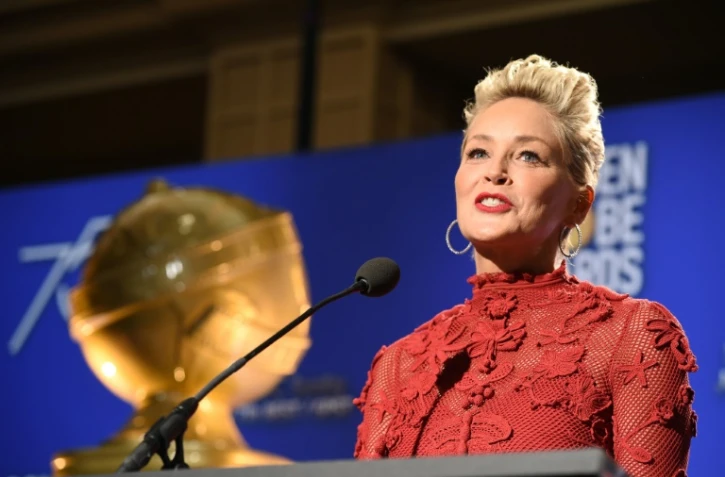 Sharon Stone aux nominations des Golden Globes le 11 décembre