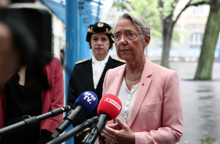 La ministre de l'Education Elisabeth Borne à Paris, le 26 juin 2025