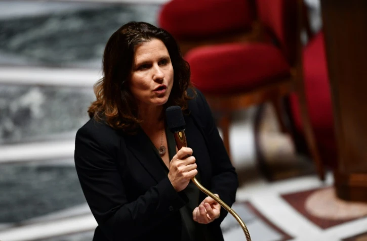 La ministre des Sports Roxana Maracineanu lors d'une séance de questions au gouvernement, le 26 mai 2020, à l'Assemblée nationale à Paris