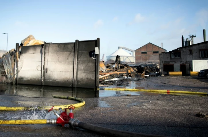 L'usine Lubrizol à Rouen, le 27 septembre 2019