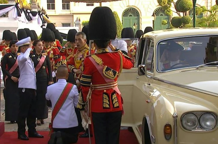 Photo du royaume de Thaïlande des funérailles grandioses du roi de Thaïlande le 26 octobre 2017 à Bangkok