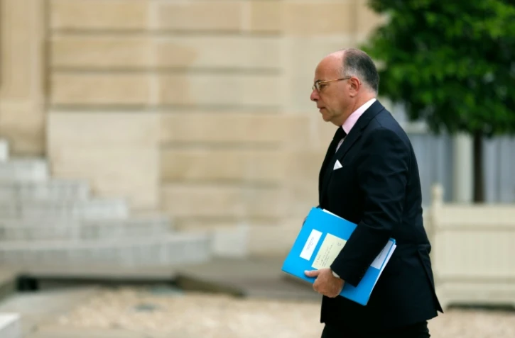 Le ministre de l'Intérieur Bernard Cazeneuve, le 16 juillet 2016 à l'Elysée