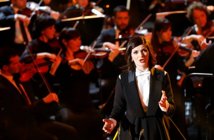 La mezzo-soprano Marianne Crebassa lors des "Victoires de la musique classique" le 1er février 2017