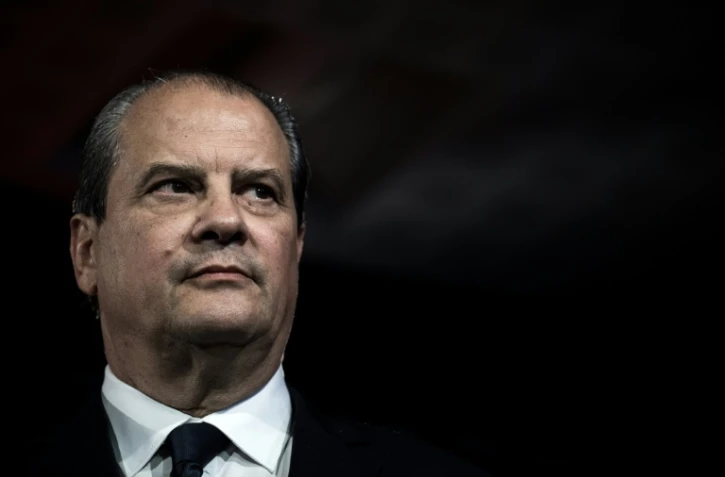 Jean-Christophe Cambadelis lors d'une conférence de presse à Paris le 29 novembre 2016.