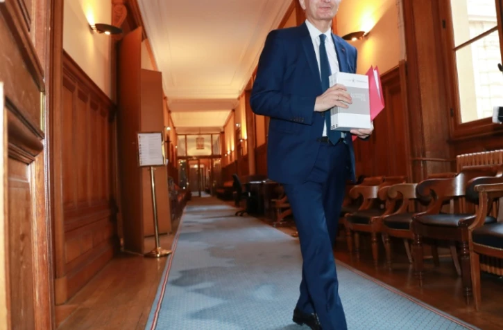 Le président de la Cour des comptes, Didier Migaud, à l'occasion de la publication du rapport annuel de l'institution, le 6 février 2019, à Paris 