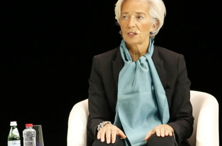La directrice générale du Fonds monétaire international, Christine Lagarde le 23 février 2016 à Dubai