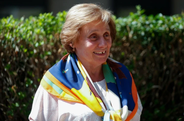 Ernestine Ronai, militante historique de la lutte contre les violences faites aux femmes, le 22 août 2019 à Paris