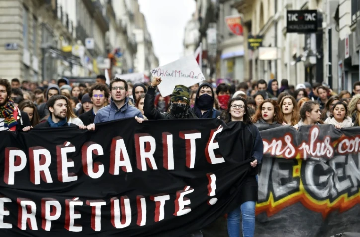 Manifestation contre la loi Travail, le 9 mars 2016 à Nantes