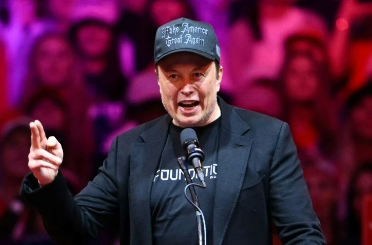 Elon Musk Ă New York, le 27 octobre 2024