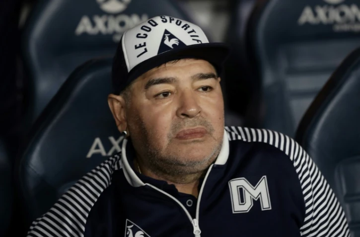Diego Maradona, à Buenos Aires, le 7 mars 2020