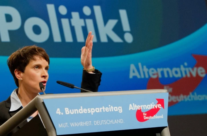 La présidente du parti populiste allemand Alternative für Deutschland (AfD), Frauke Petry à , le 28 novembre 2015 