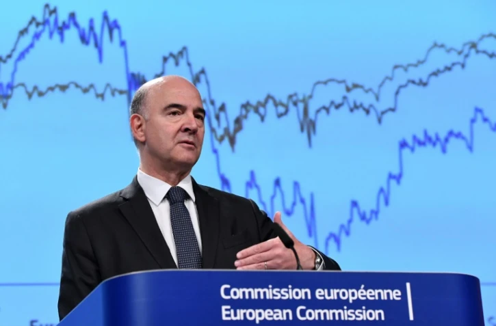 Le commissaire européen à la fiscalité, Pierre Moscovici, à Bruxelles le 9 novembre 2017 