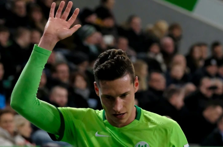 Julian Draxler, le 17 décembre 2016 à Wolfsburg