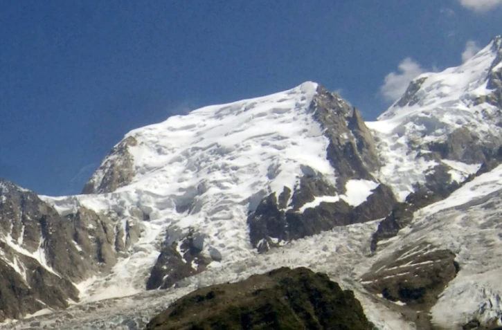 Photo réalisée le 19 juillet 2005 à Chamonix du Mont-Blanc du Tacul