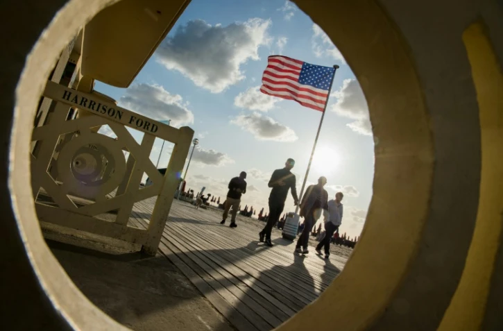 Les planches de Deauville avant l'ouverture du festival du film américain, le 5 septembre 2019