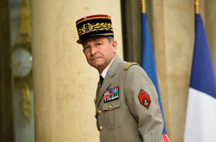 Le chef d'état-major des armées, le général Pierre de Villiers, à son arrivée le 27 juillet 2016 à l'Elysée à Paris