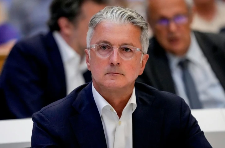Rupert Stadler, ancien PDG d'Audi, qui a plaidé coupable dans l'affaire du "Dieselgate", attend le verdict au tribunal de Munich, le 27 juin 2023 en Allemagne