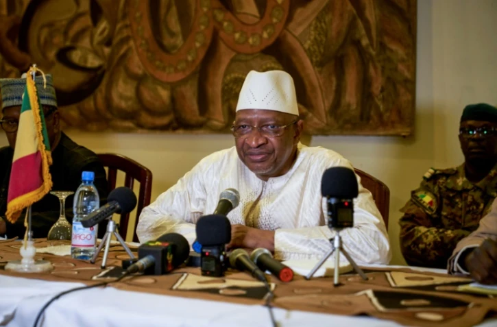 Le Premier ministre malien Soumeylou Boubèye Maiga, le 13 octobre 2018 à Mopti