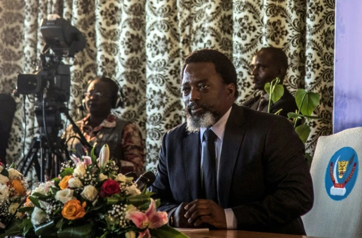 Joseph Kabila à Kinshasa le 26 janvier 2018