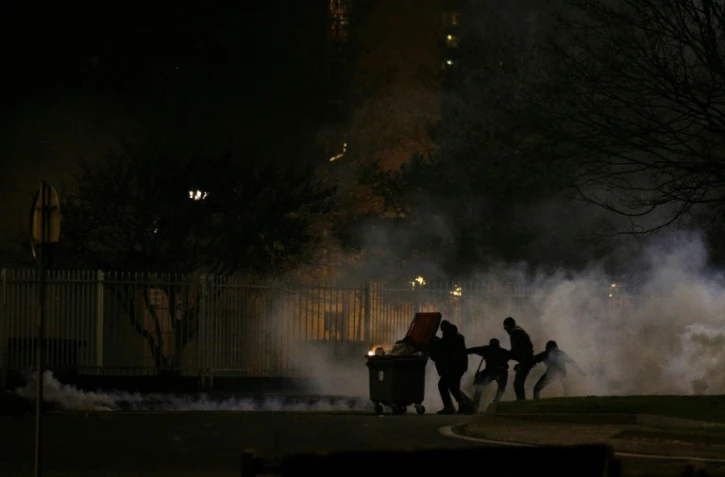 Violences à Bobigny, près de Paris, le 11 février 2017