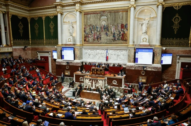 L'Assemblée nationale, à Paris, le 12 novembre 2024