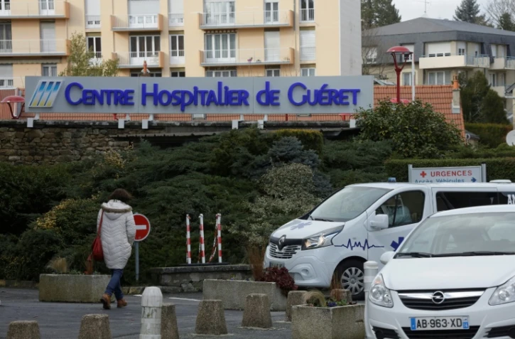 L'hôpital de Gueret, dans la Creuse, le 17 janvier 2018