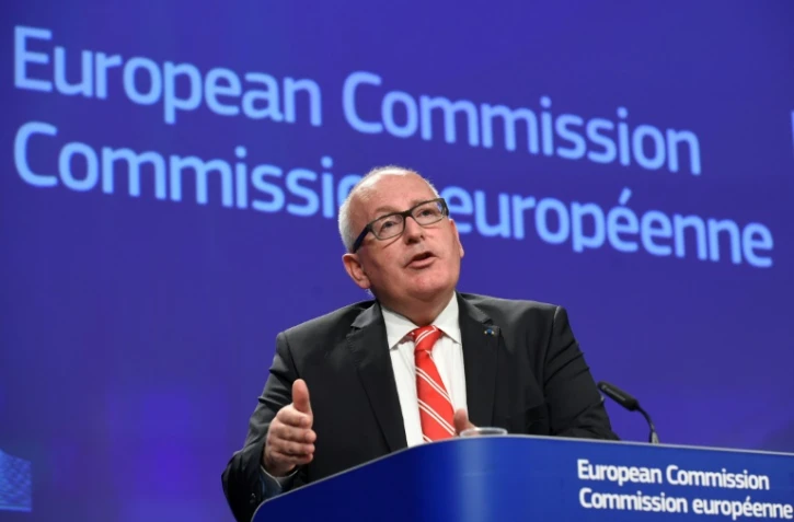 Le vice-Président de la Commission européenne, Frans Timmermans, le 26 juillet 2017 à Bruxelles