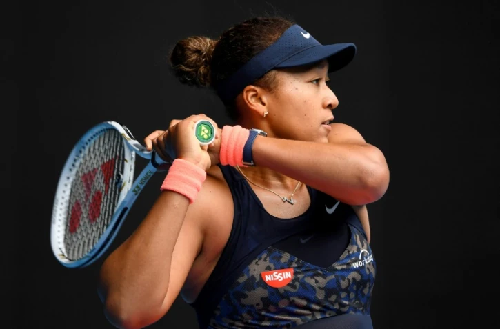 La Japonaise Naomi Osaka pendant son match contre la Russe Anastasia Pavlyuchenkova à Melbourne, le 8 février 2021