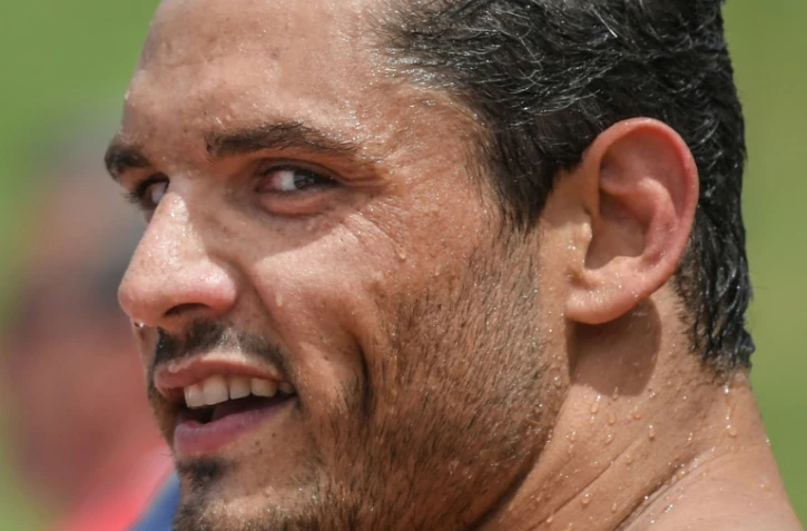 Le Français Florent Manaudou après sa série sur 50 m libre à Rome, le 21 juin 2019