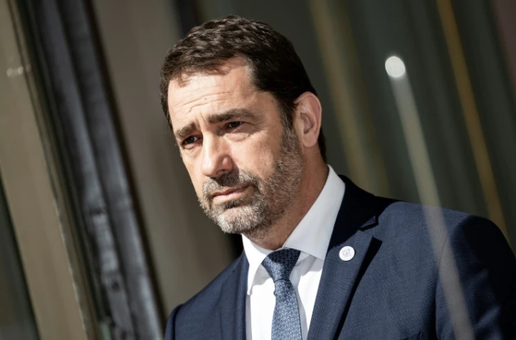 Christophe Castaner au ministère de l'Intérieur à Paris, le 4 avril 2019
