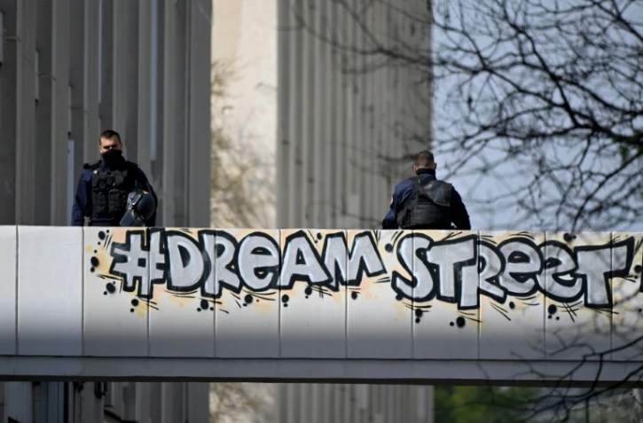 Des policiers à Marseille le 19 mars 2024