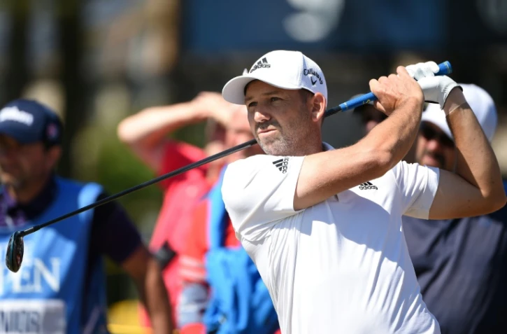 Sergio Garcia, le 18 juillet 2018, à Carnoustie