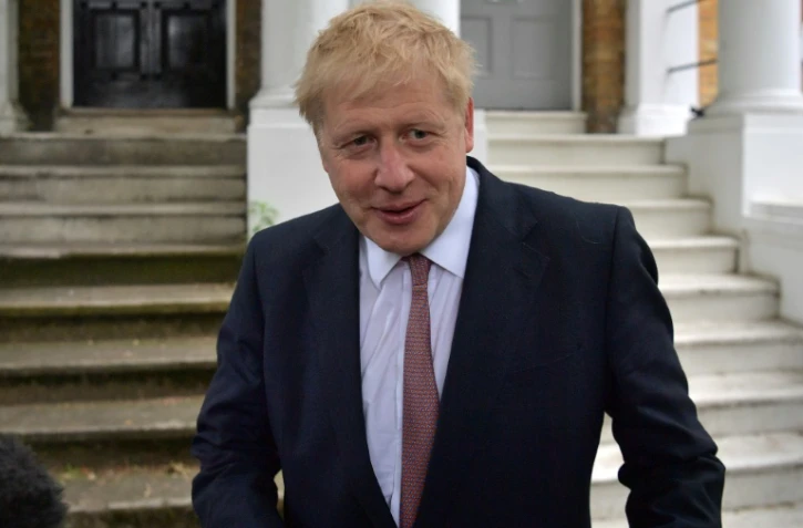Le député conservateur britannique Boris Johnson à Londres le 07 juin 2019
