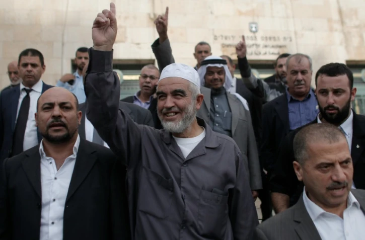 Le chef de la branche nord du mouvement islamique en Israël Raëd Salah, à Jérusalem le 27 octobre 2015