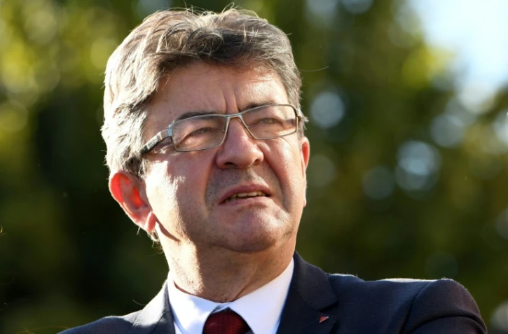 Le chef de file de La France Insoumise (LFI) Jean-Luc Mélenchon, le 11 octobre 2017 à Grenoble