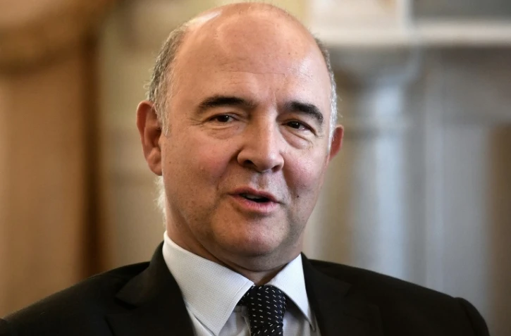 Le commissaire européen aux Affaires économiques Pierre Moscovici, à Lisbonne au Portugal, le 18 juillet 2017