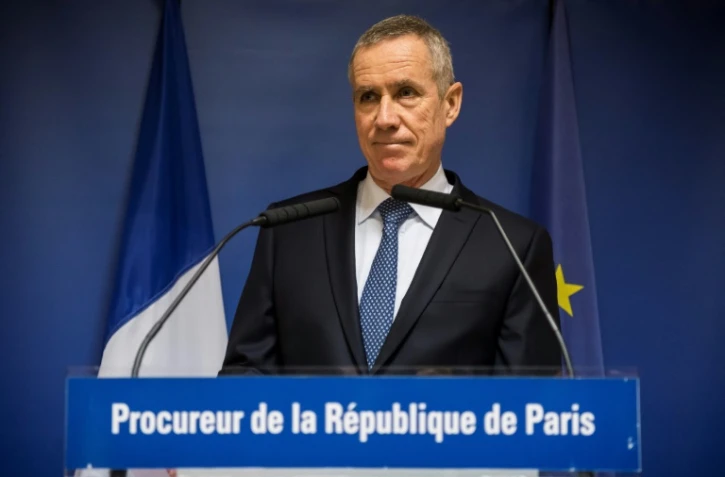 Le procureur de Paris, François Molins, lors de sa conférence de presse le 25 novembre 2016, à Paris