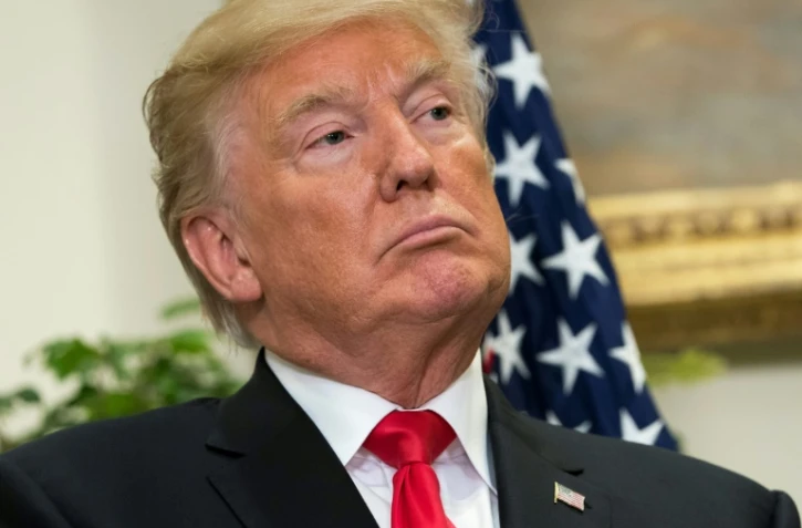 Le président américain Donald Trump à Washington Dc, le 20 juillet 2017