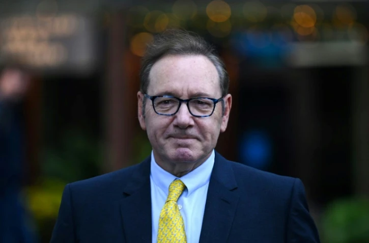 L'acteur Kevin Spacey arrive à la Southwark Crown Court, le 25 juillet 2023 à Londres