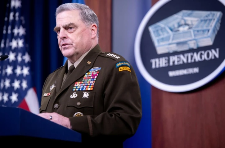 Le général Mark Milley, chef d'état-major de l'armée américaine, lors d'une conférence de presse au Pentagone le 1er septembre 2020