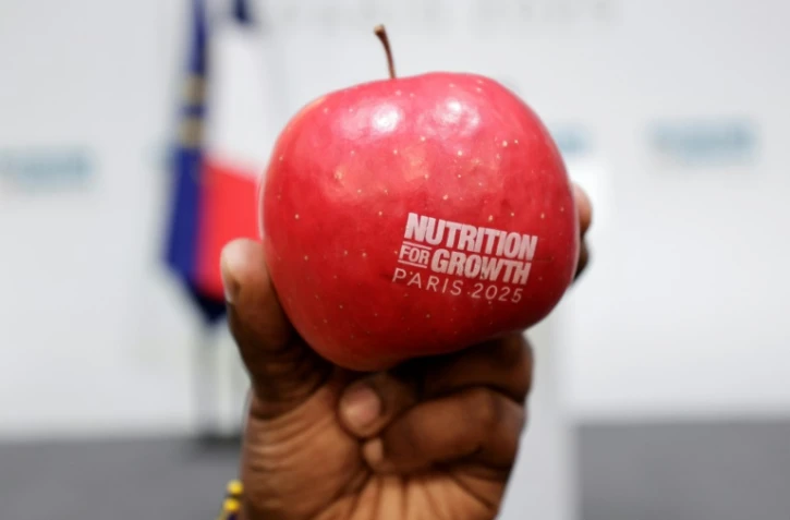 Le somet "Nutrition for Growth" à Paris, le 27 mars 2025