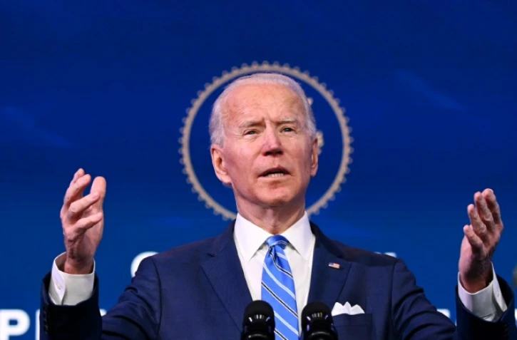 Joe Biden, le 15 janvier 2021 Ă Wilmington, Delaware