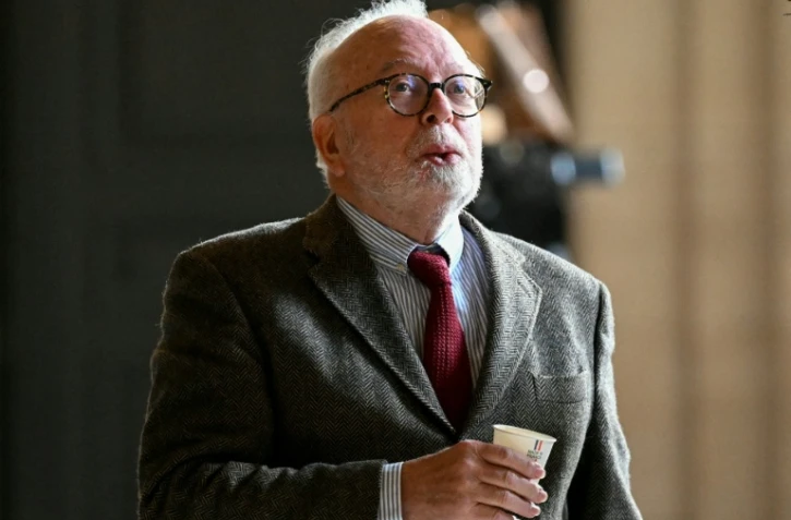 Wallerand de Saint-Just, le 20 janvier 2026, au tribunal de Paris