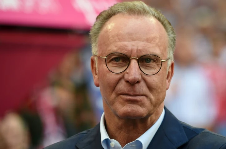 Le président du directoire du Bayern, Karl-Heinz Rummenigge, avant un match de Bundesliga contre Stuttgart, le 12 mai 2018 à Munich