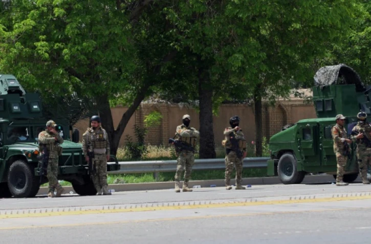 Les forces de sécurité irakiennes à Bagdad, le 1er mai 2016